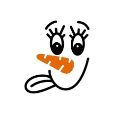 Snowman Face
