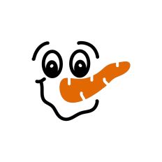 Snowman Face