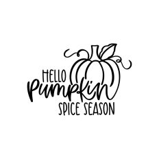 Hello Pumpkin Spice Season