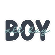 All Boy Letters