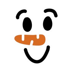Snowman Face