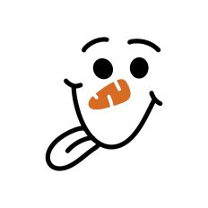 Snowman Face