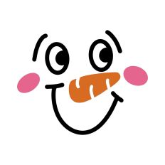 Snowman Face 