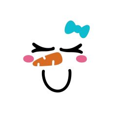 Snowman Face