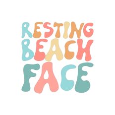 Resting Beach Face