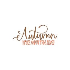 Autumn Leaves And Pumpkins Please