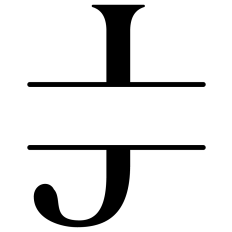 J Split Letter Border