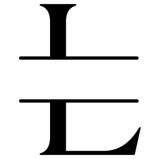 L Split Letter Border