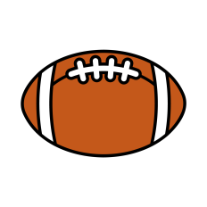 American Football SVG | Sports SVG | Football Clipart
