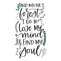 And Into the Forest I Go