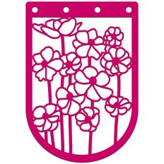 Anemone Flower Floral Bunting Garland Pennant
