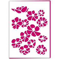 Anemone Flowers Greetings Card