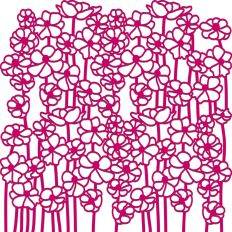 Anemone Flowers Page Background Overlay