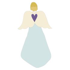 elegant everyday Angel layered cut file