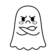 Ghost SVG | Halloween SVG | Ghost Clip Art
