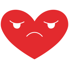 Angry Heart Cartoon