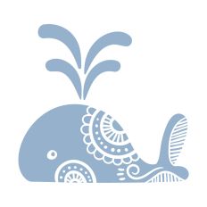 Whale Cute Design