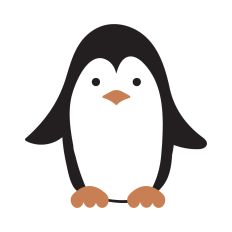 Cute penguin