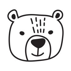 Bear face