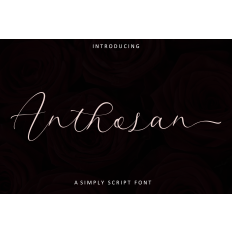 Anthosan Font