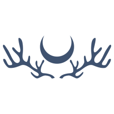 Antlers and Moon