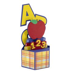 Apple Pop Up Card SVG