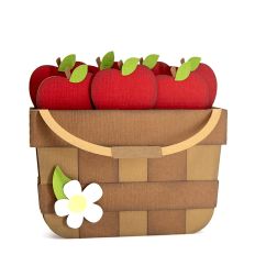 Apple Bushel Box Card