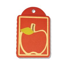 Apple Gift Card Tag SVG Cut File