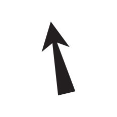 Upward arrow