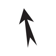 Simple arrow symbol