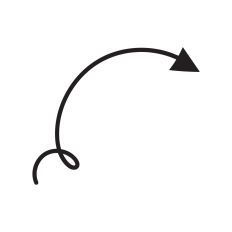 Doodle arrow