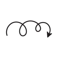 Rotating spiral arrow