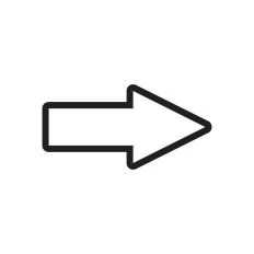 Arrow outline
