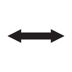 Left Right arrow symbol