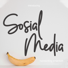 Sosial Media font