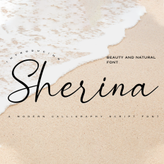 Sherina font