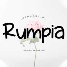 Rumpia font