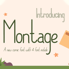 Montage font
