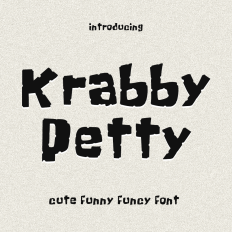 Krabby Petty font