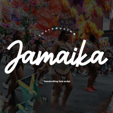 Jamaika font