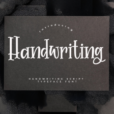 Handwriting font