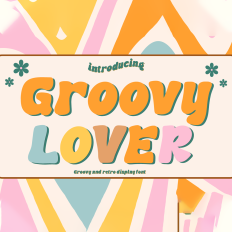 Groovy lover font