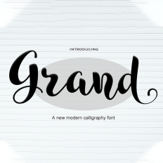Grand font