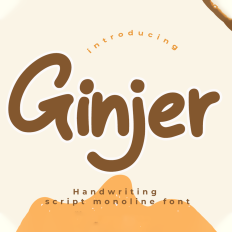Ginjer font