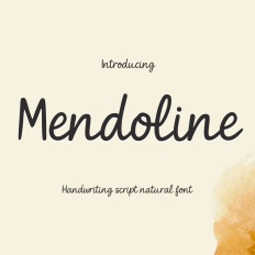 Mendoline font