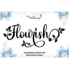 Flourish Font