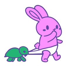 Bunny & Turtle
