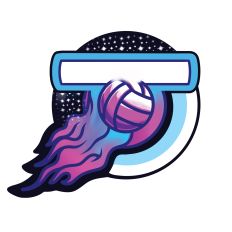 Volleyball Name Tag