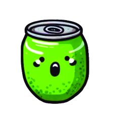 Kawaii Food Lime Soda