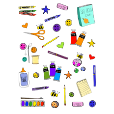 Art & Craft Supplies Sticker Sheet
